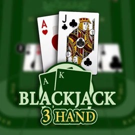 Official Table Games logo: Blackjack 3H (Habanero) by Habanero at God of Casino