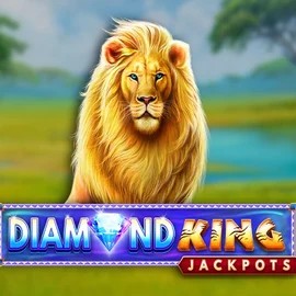 Diamond King Jackpots by SpinPlay Games, showcased at godcasino.de – game logo