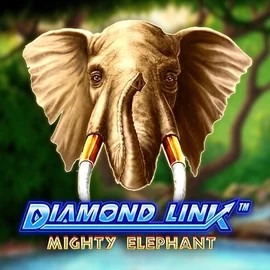Official Slots logo: Diamond Link Mighty Elephant by Novomatic at God of Casino