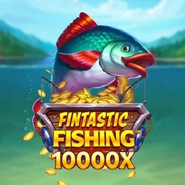 Fintastic Fishing logo by Foxium at God of Casino