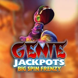 Genie Jackpots: Big Spin Frenzy slot visual from Blueprint Gaming available on godcasino.de