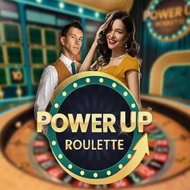 PowerUP Roulette slot icon by Pragmatic Play, available at God of Casino
