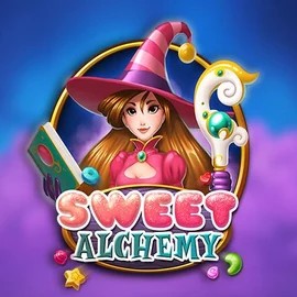 Sweet Alchemy slot logo by Play'n GO at God of Casino